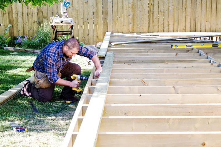 High quality custom deck built with premium materials designed to last for years