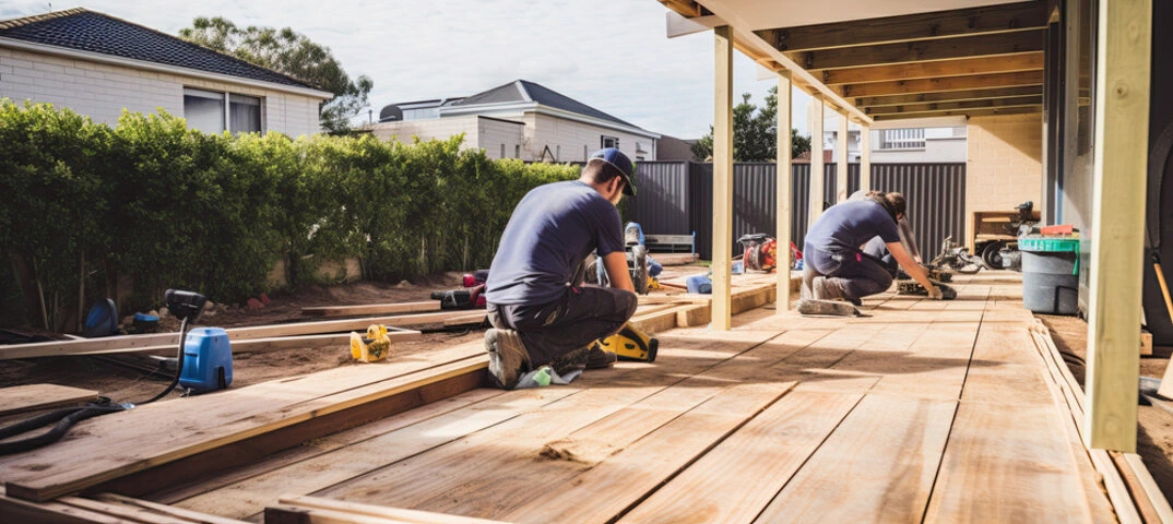 Custom residential deck built by TUFF Deck Builders serving neighborhoods across Marietta, GA and surrounding communities.